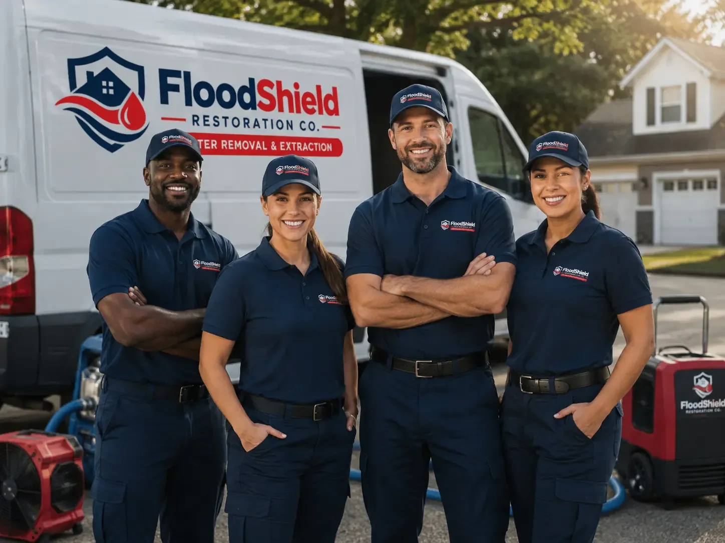 Flood Damage Restoration company in Bat Cave, NC